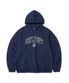 College Logo Hoodie Dark Navy