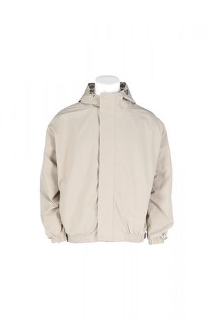 나일론 윈드브레이커 바람막이 후드집업 자켓 (아이보리)