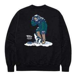 OHP X ERNHO b길냥이들이 걱정 오버핏 헤비 맨투맨G