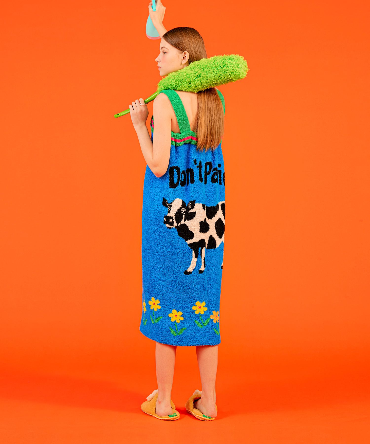 MUSINSA | WIGGLE WIGGLE FASHION Bath Wrap Towel - Don't Panic