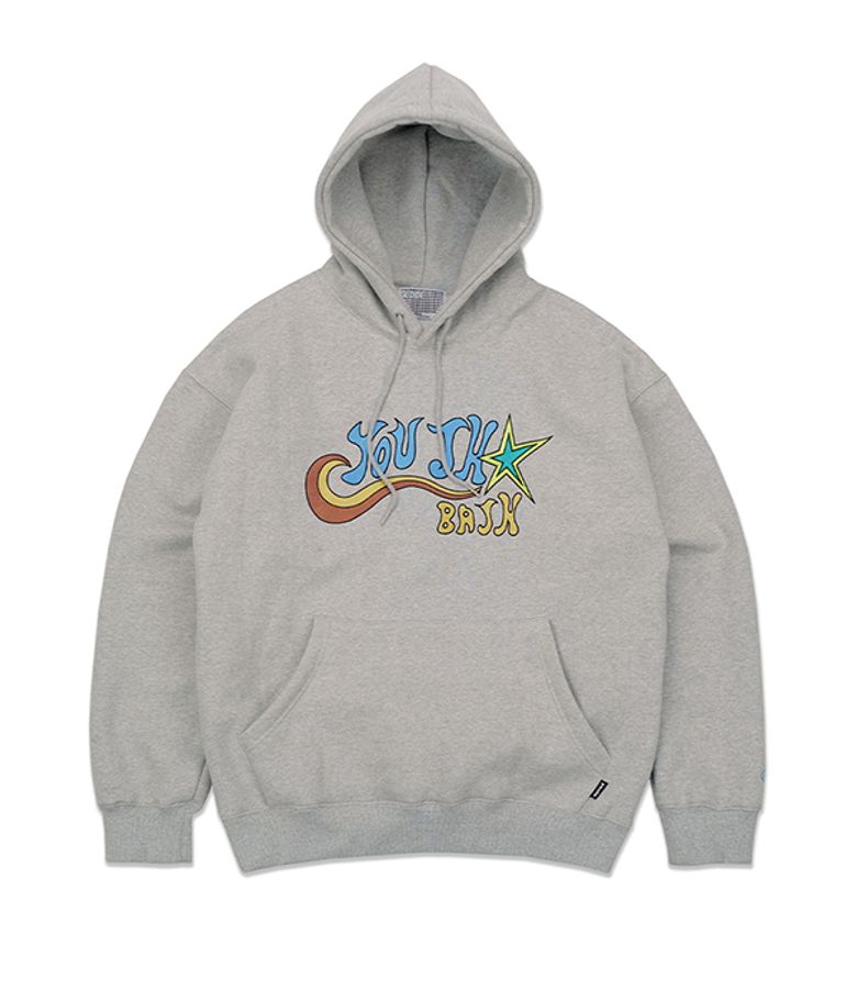 YBCC LOGO HOODIE_GREY