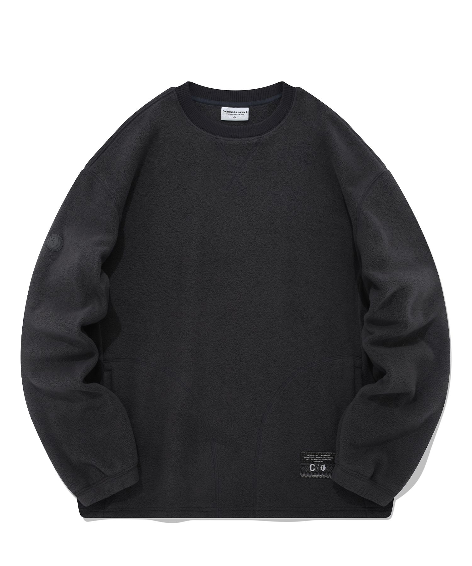 スウェット・トレーナー COVERNAT COVERNAT X BLACK YAK FLEECE MAN TO MAN CHARCOAL MUSINSA | COVERNAT COVERNAT x BLACK YAK FLEECE MAN TO MAN