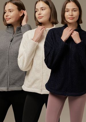 베리웜 플리스 집업 자켓 3 colors