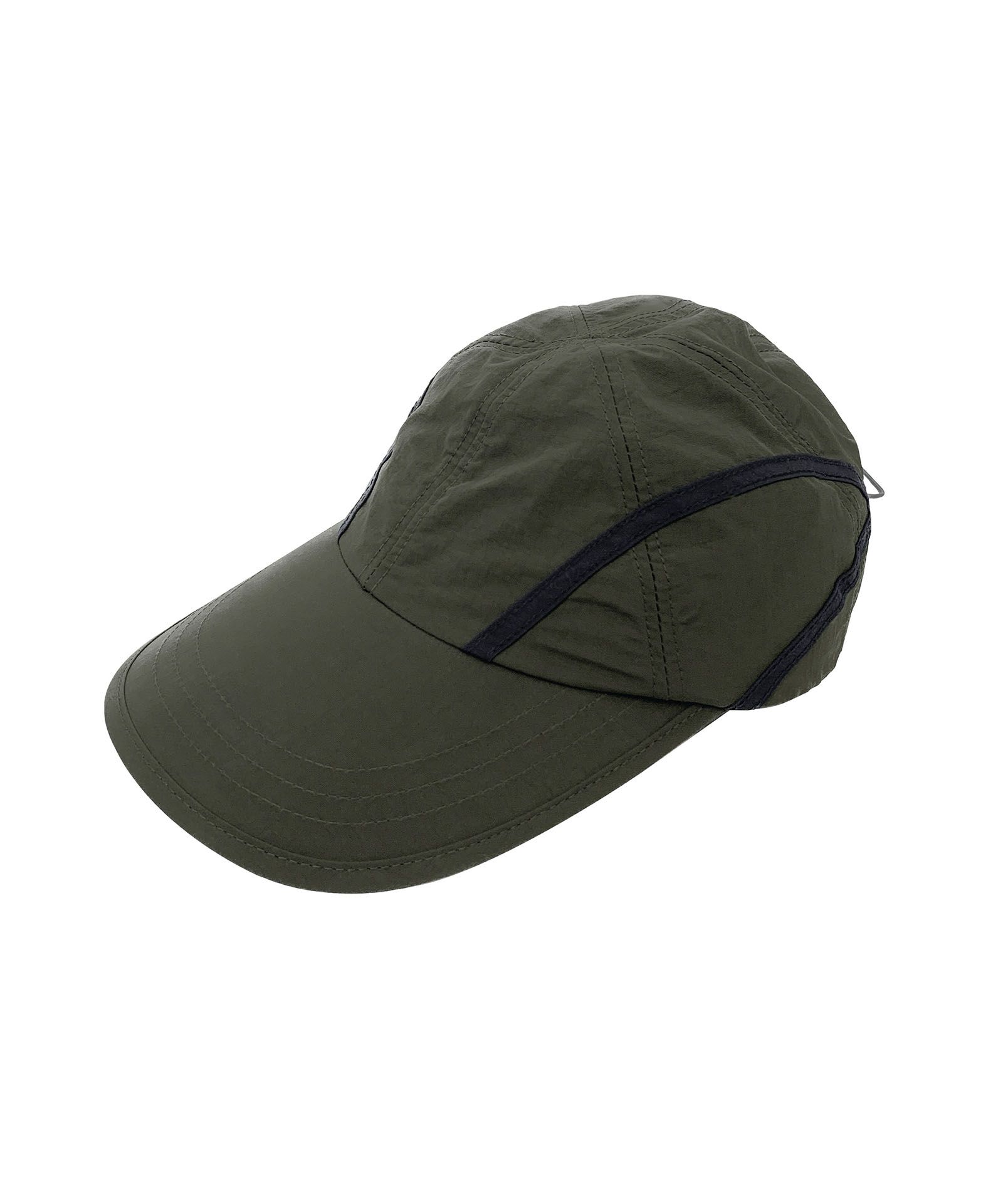 MUSINSA | AAKAM Double Line Cap (Khaki)