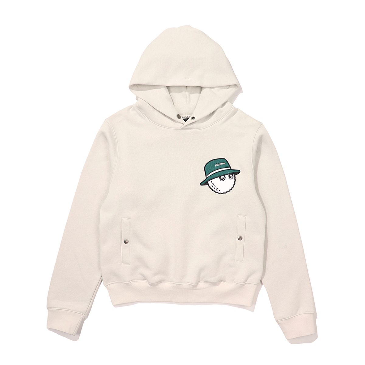 말본 골프(MALBON GOLF) 버킷 브러쉬드 후디 GREY (WOMEN)