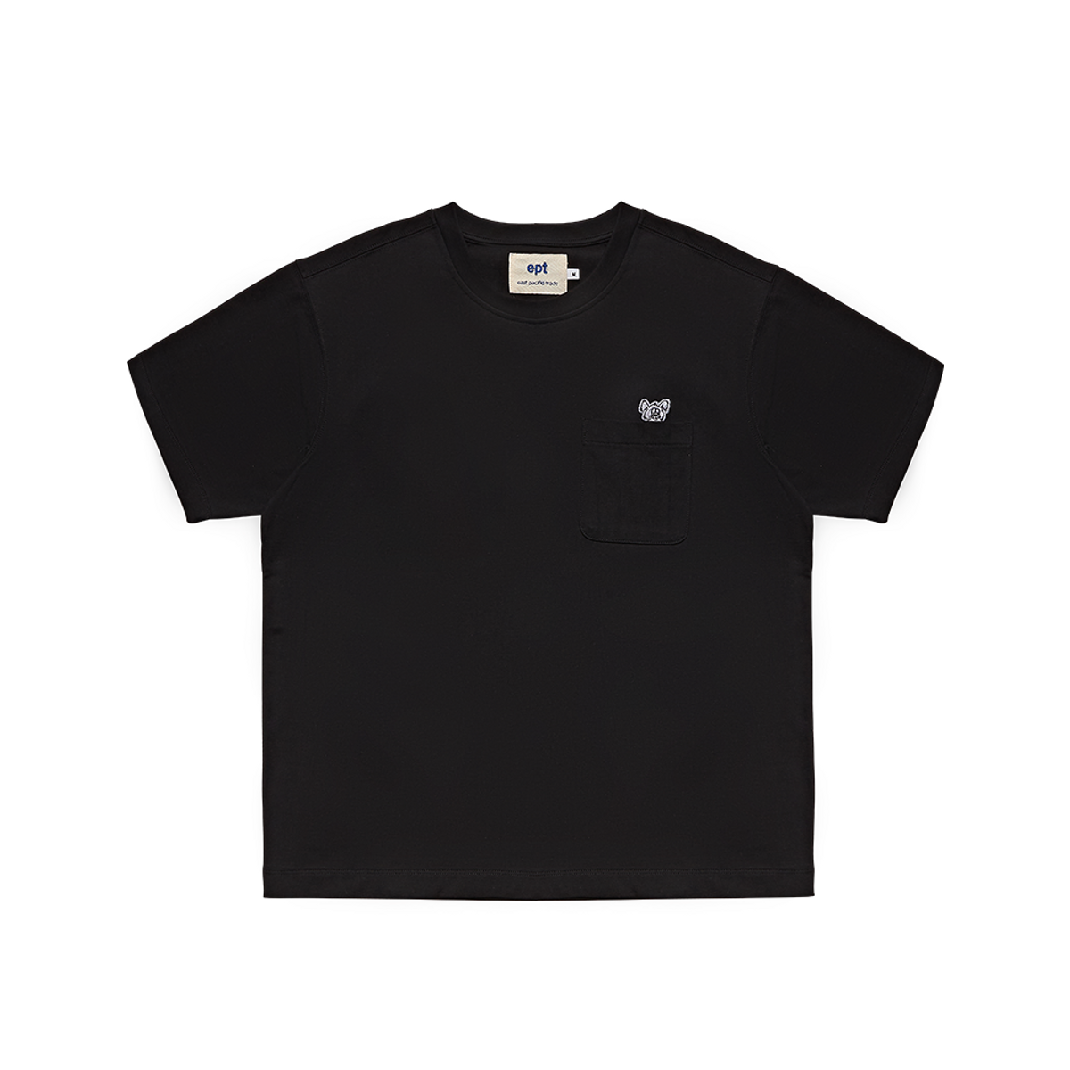 이피티(EPT) NIBBLE POKET T-SHIRT (BLACK)
