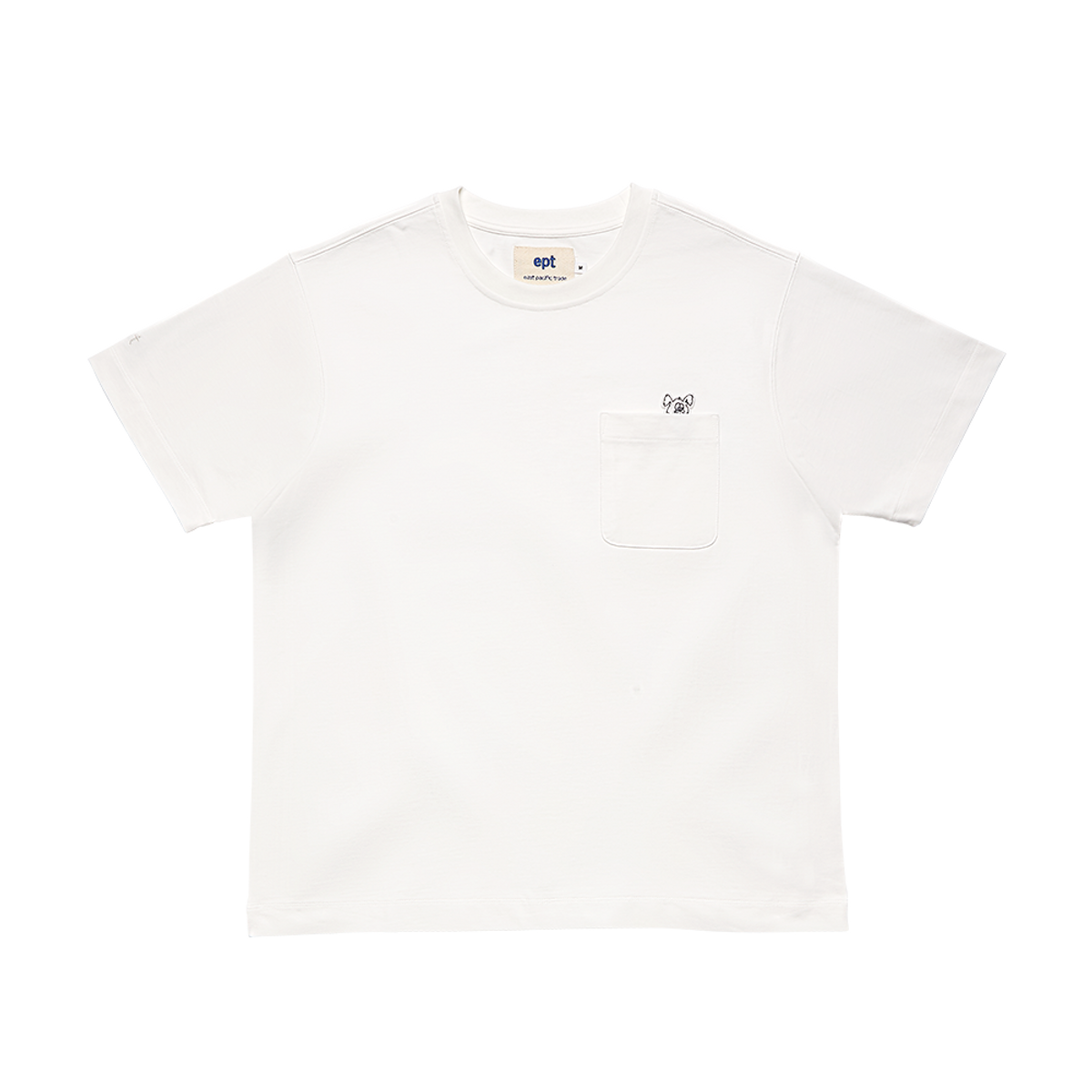 이피티(EPT) NIBBLE POKET T-SHIRT (WHITE)