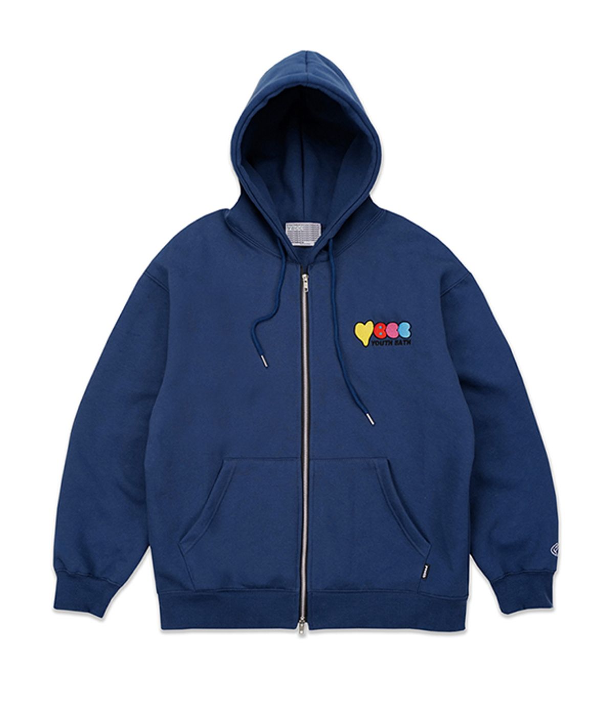 유쓰배쓰(YOUTHBATH) YBCC Zip-up Hoodie_navy
