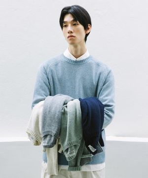 SADDLE ROUND KNIT / 5 COLOR