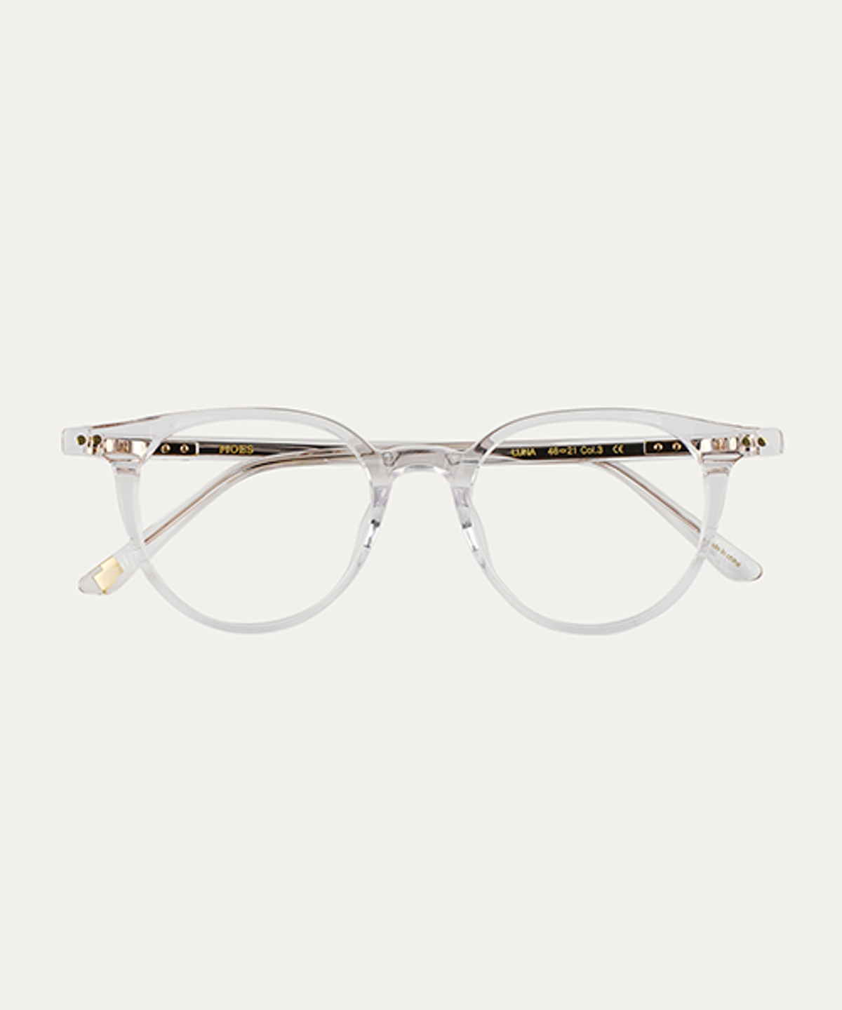 모던아이웨어스튜디오(MODERN EYEWEAR STUDIO) LUNA - Clear