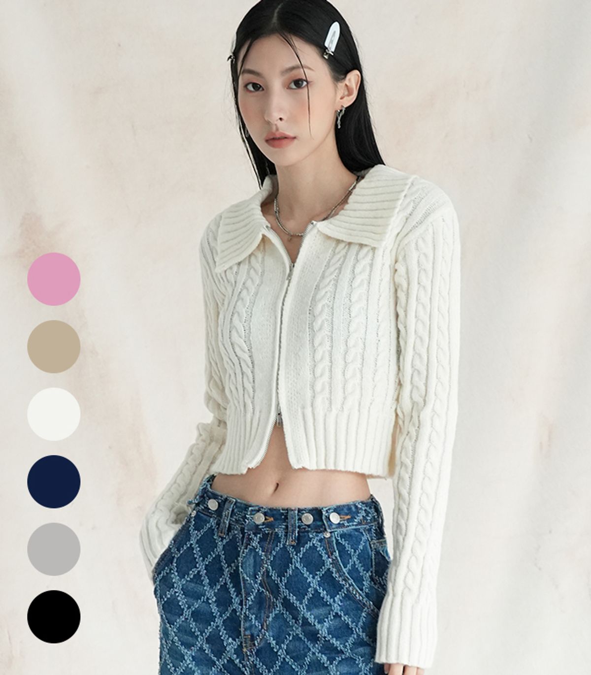 어반드레스(AVANDRESS) Twisted Two-way Knitwear - 6COL