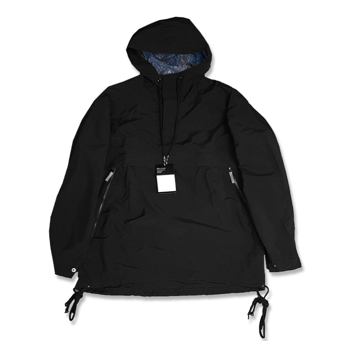 지블랙(ZBLACK) 스탠다드 로고 아노락(Black)