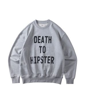DEATH TO HIPSTER 스웻셔츠 멜란지