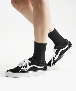 [8팩] 베이직 무지 여자 중목 양말