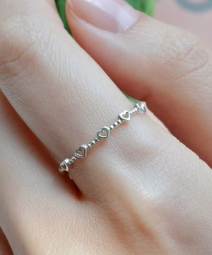 925 Silver pit a pat Stack Ring/ 피타펫