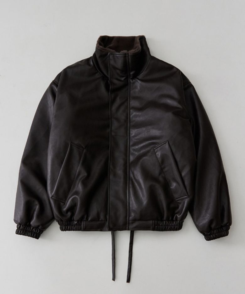 70103 VEGAN LEATHER MUSTANG_BURGANDY