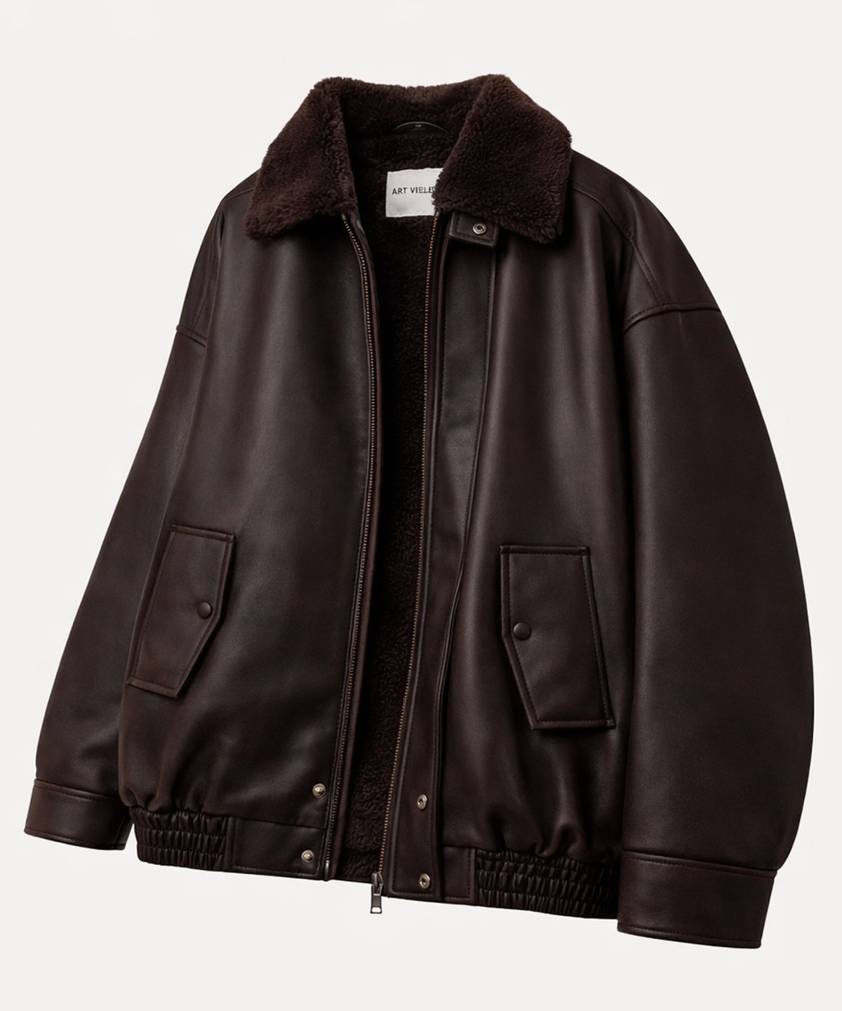 브이투(VTWO) 620 VEGAN LEATHER MUSTANG_BURGANDY