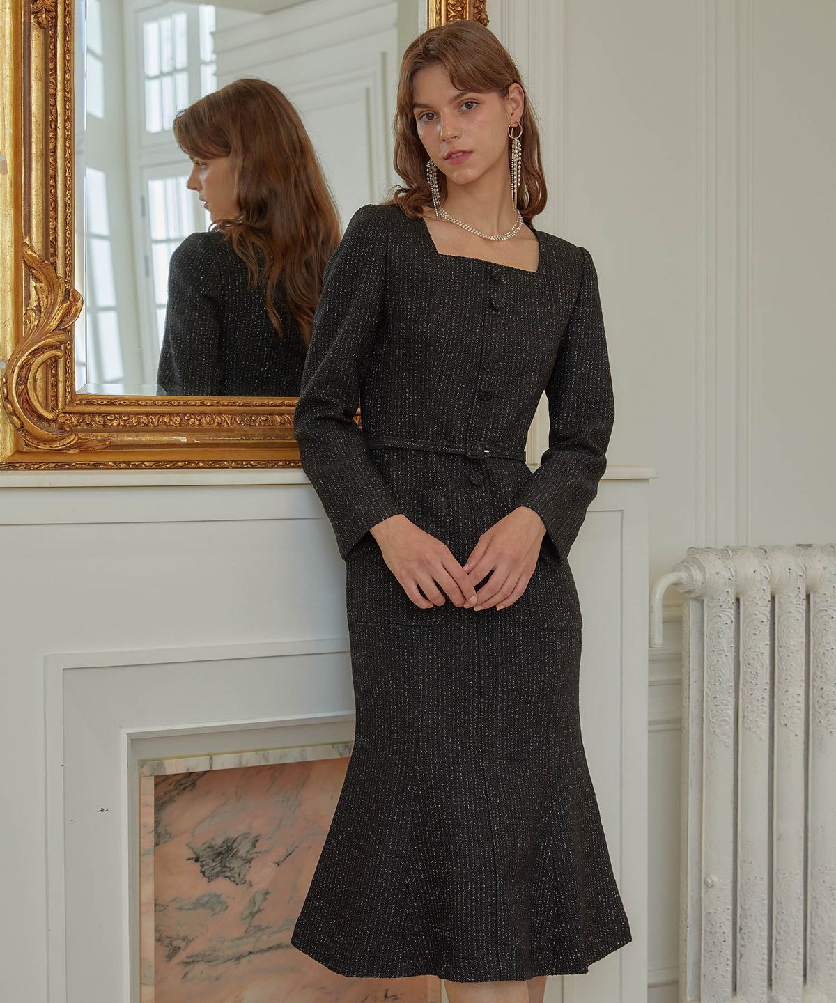 쥴리앤칼라(JULIY&CALLA) 22FW Calla60 EDO  Elsa OPS  Black