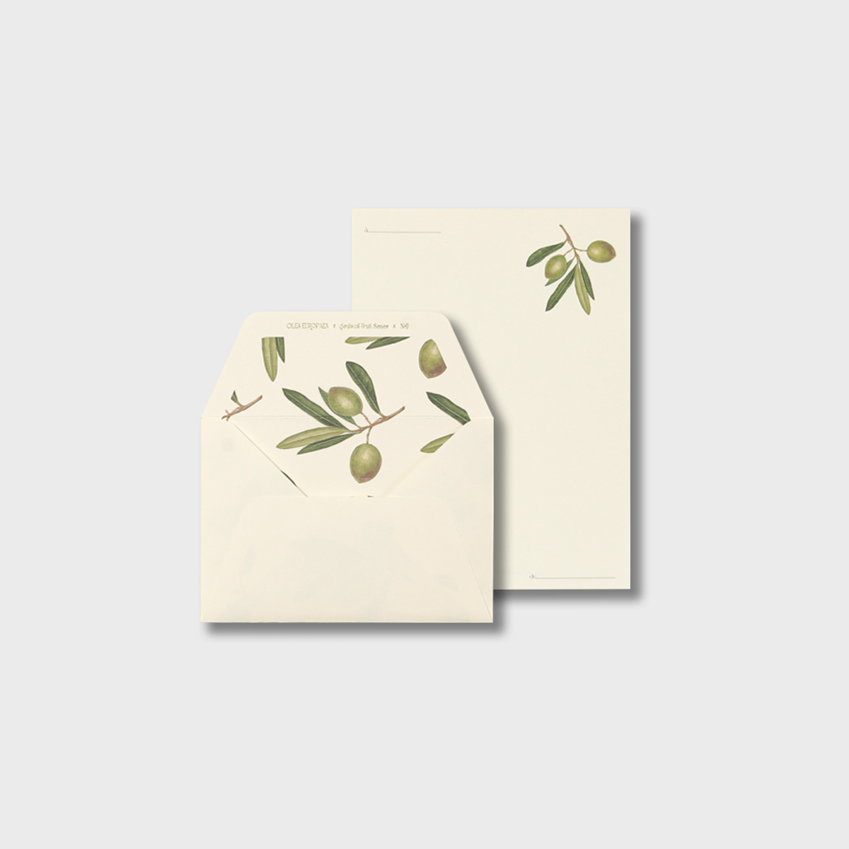 글월(GEULWOLL) Letter Set l Fruit Series 05 Olea Europaea