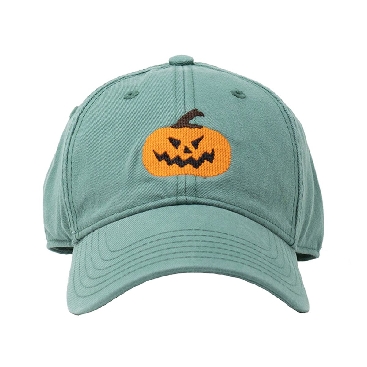 하딩레인(HARDING-LANE) Adult`s Hats Jack O-Lantern on Moss Green