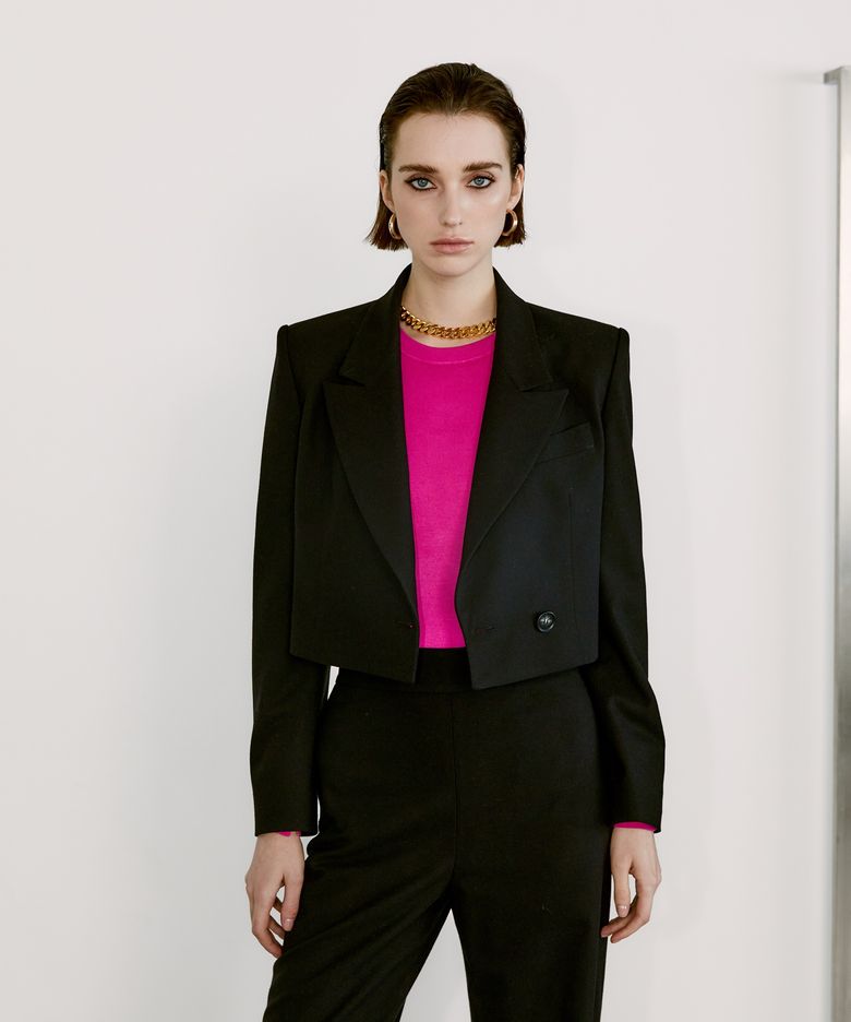 Signature Double B Tailored Jacket [Black]