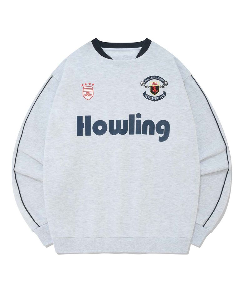 RRC SOCCER CREWNECK [MELANGE GRAY]