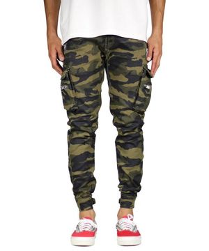 올리브 카모 컴뱃 팬츠