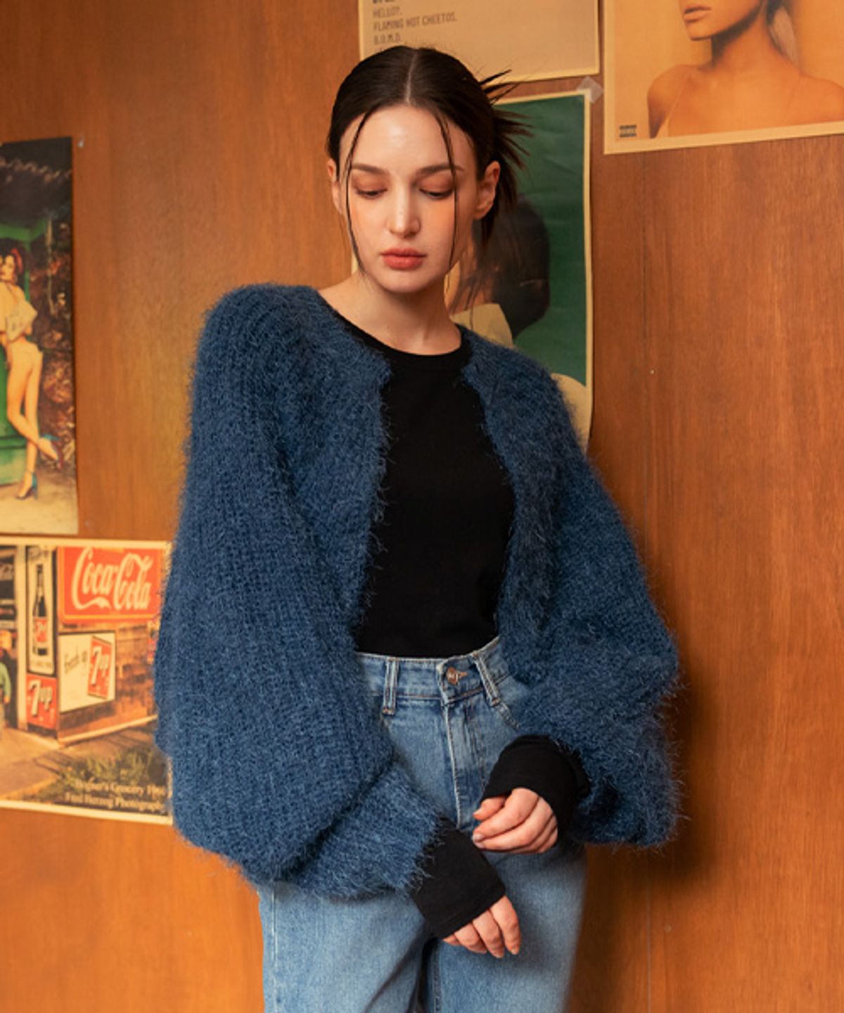 헤인트(HAINT) TAILS BOLERO CARDIGAN