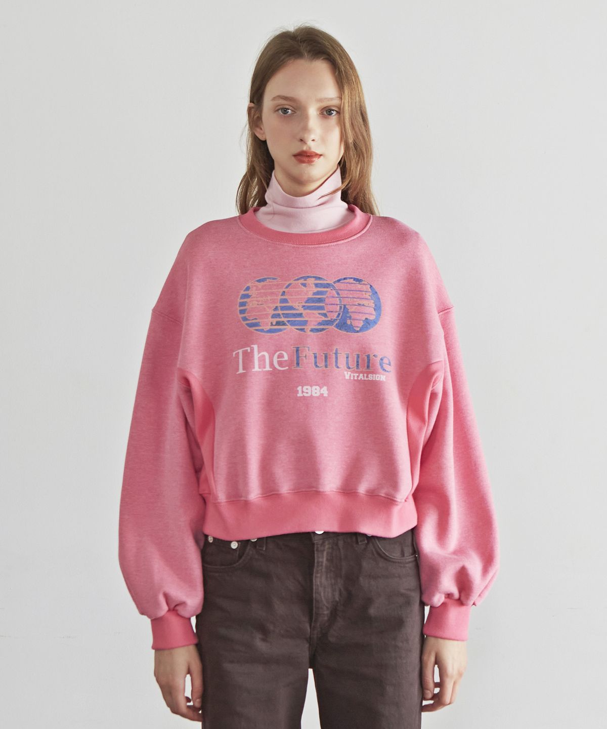 바이탈싸인(VITALSIGN) The Future Printing Sweatshirt