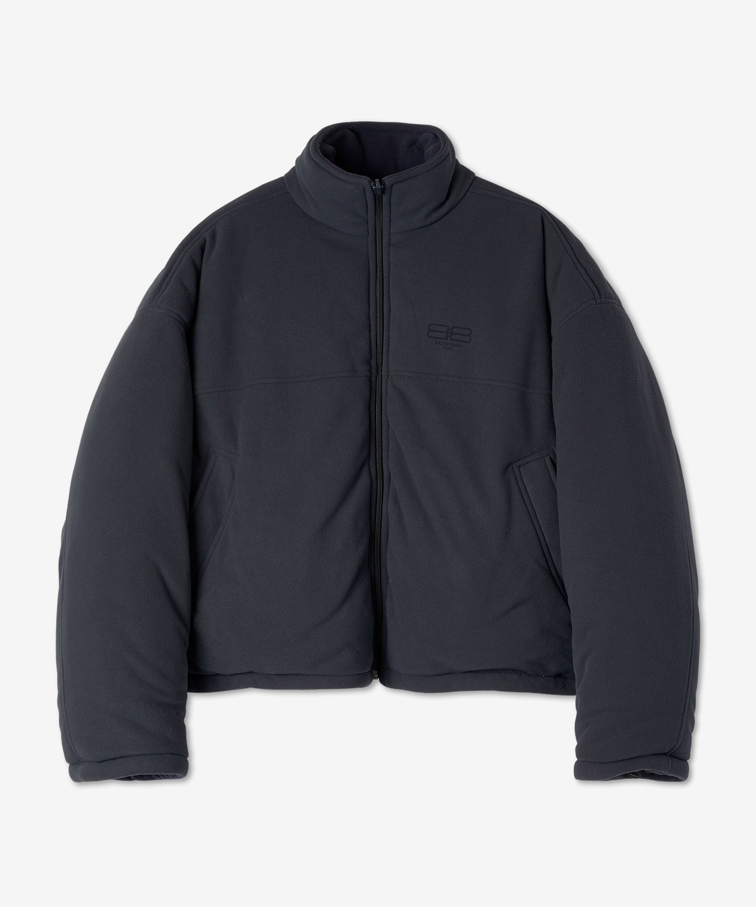 MUSINSA公式 | BALENCIAGA BBロゴジップアップジャケット - ブラック 