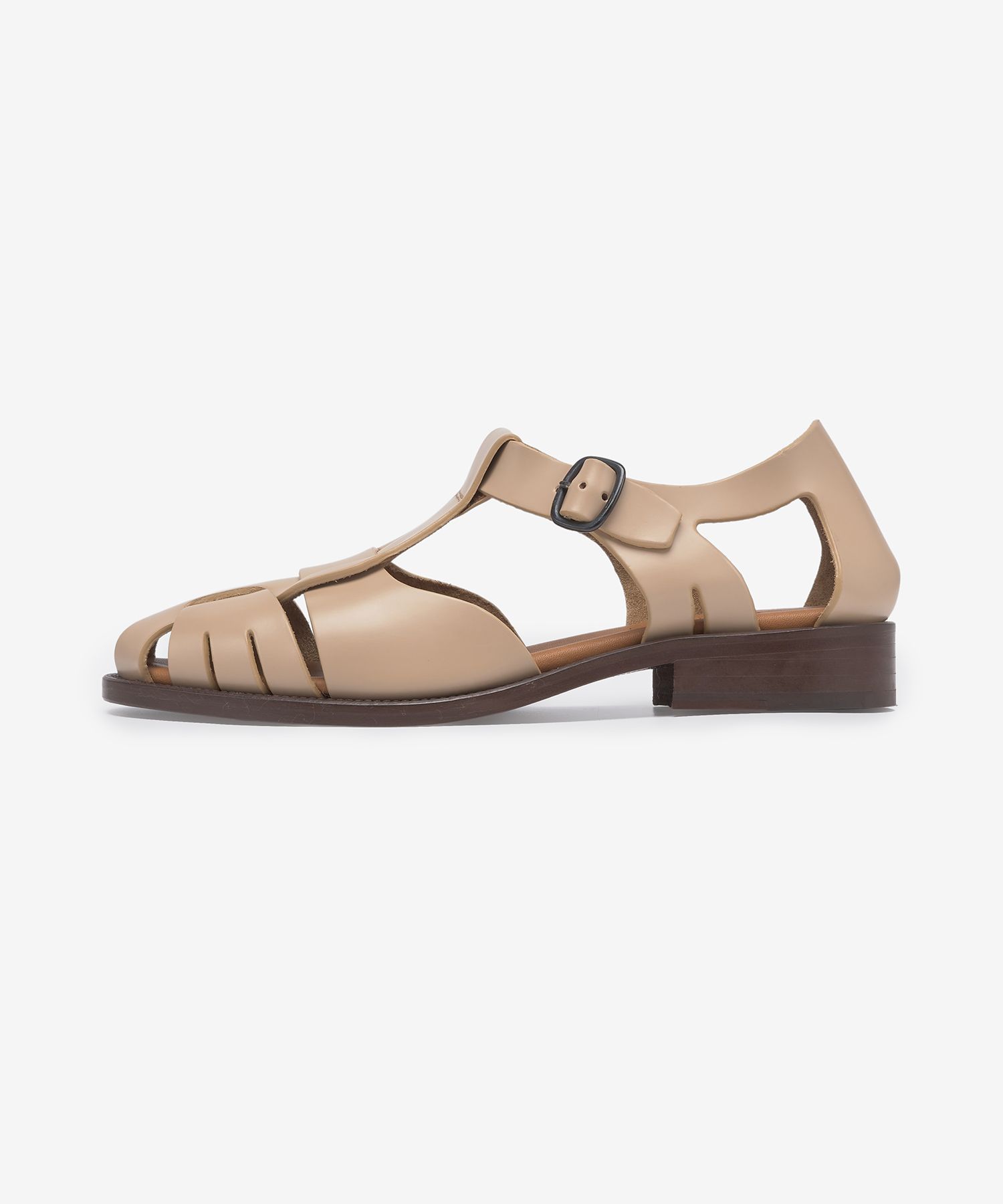 MUSINSA | HEREU Pesca Fisherman Sandals - Sand / WFP22PESC003