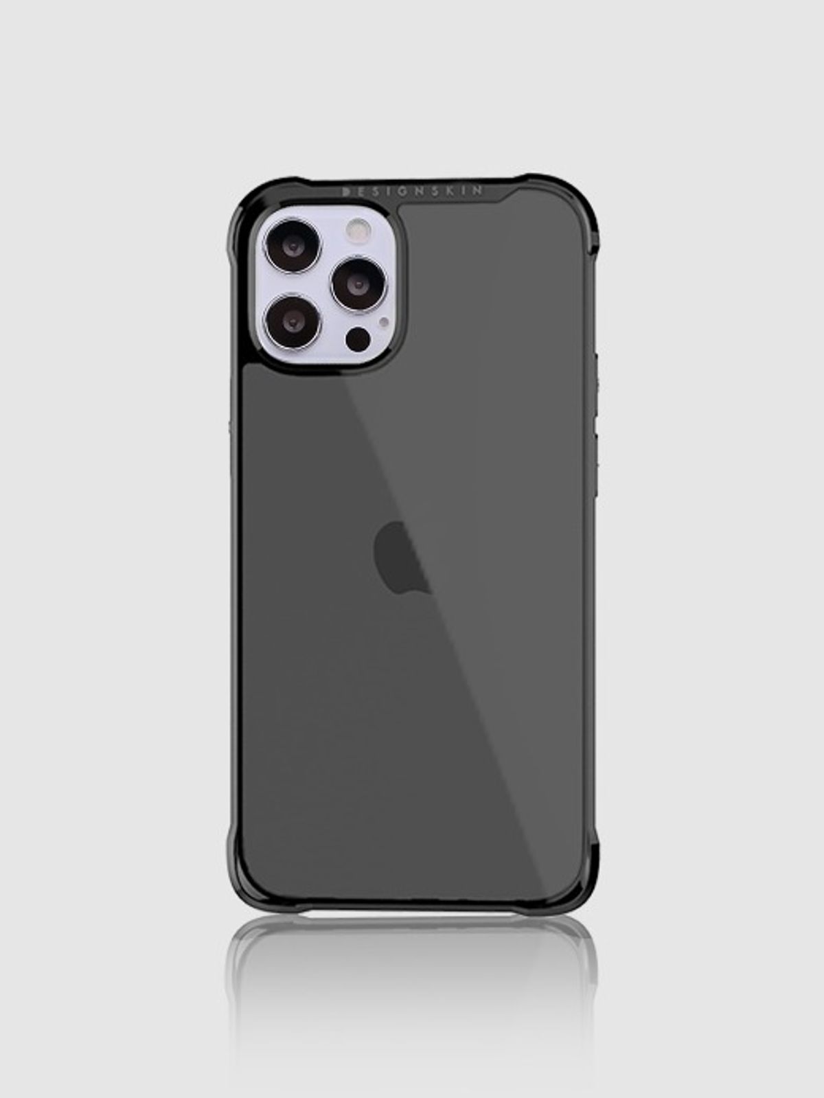 디자인스킨(DESIGNSKIN) 아이폰 피닉스 프로 컬러 케이스-시스루블랙