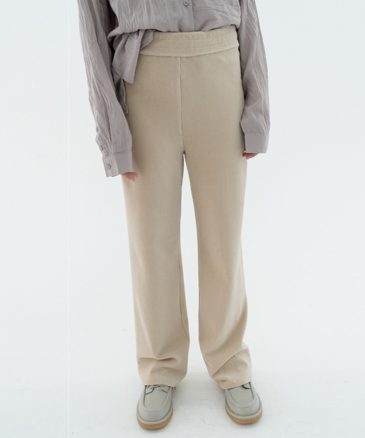 수수무(SUSUMU) EASY PANTS - BEIGE