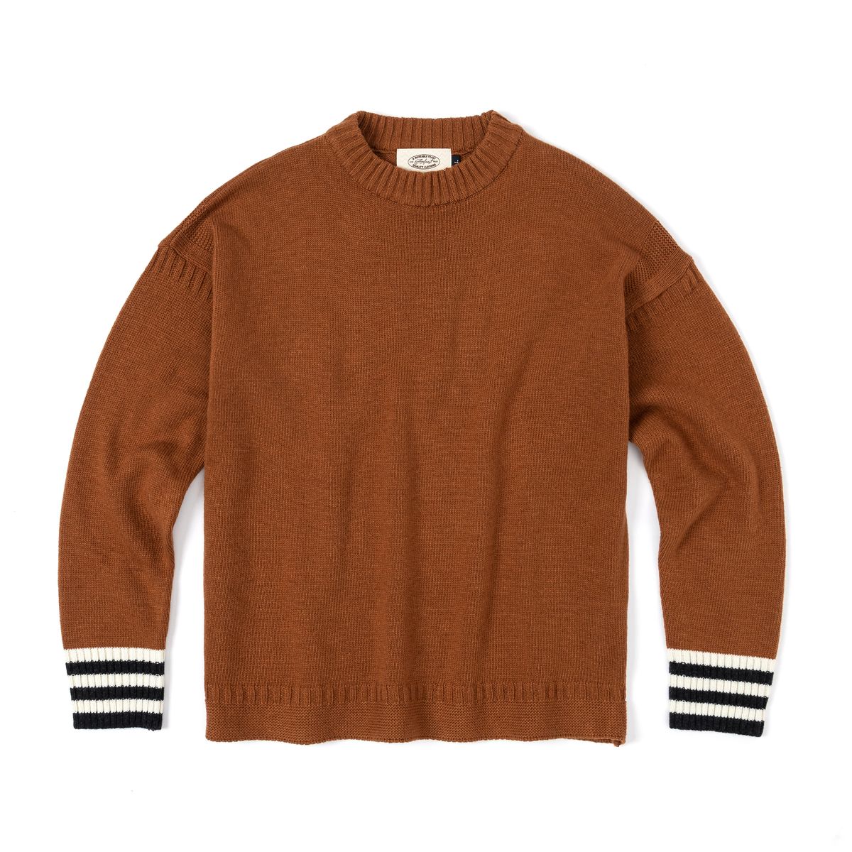 암피스트(AMFEAST) MARINE SWEATER Brown