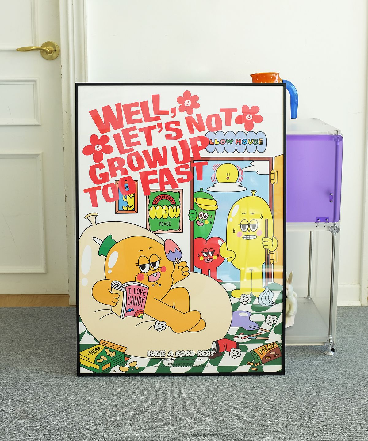 벌룬프렌즈(BALLOON FRIENDS) GR 낫투패스트 컬러 A1 A2