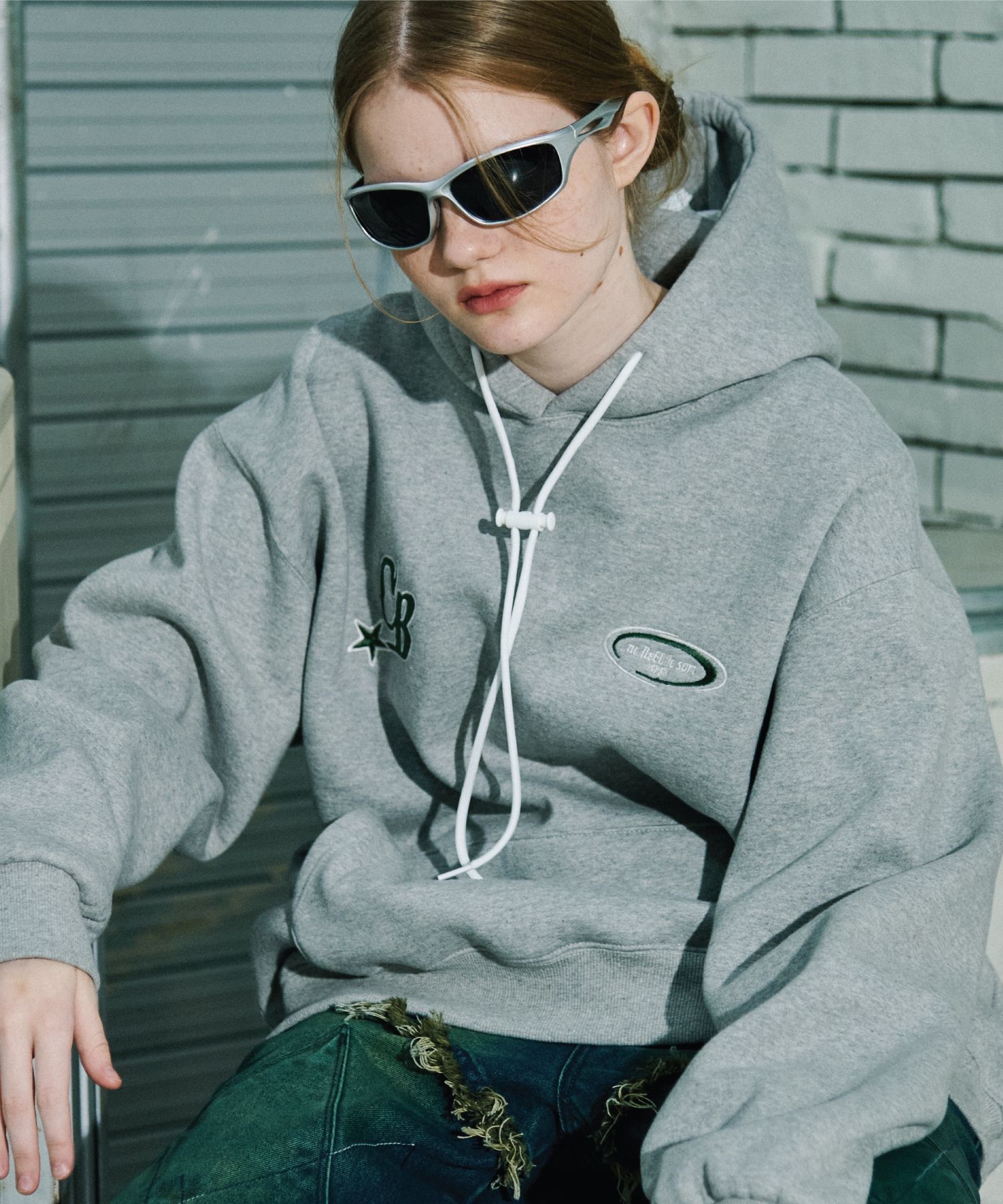 【CPGN STUDIO】Stopper CB Embroidery Brushed Hood MUSINSA | CPGN STUDIO [Fleece-lined] Stopper CB Embroidered