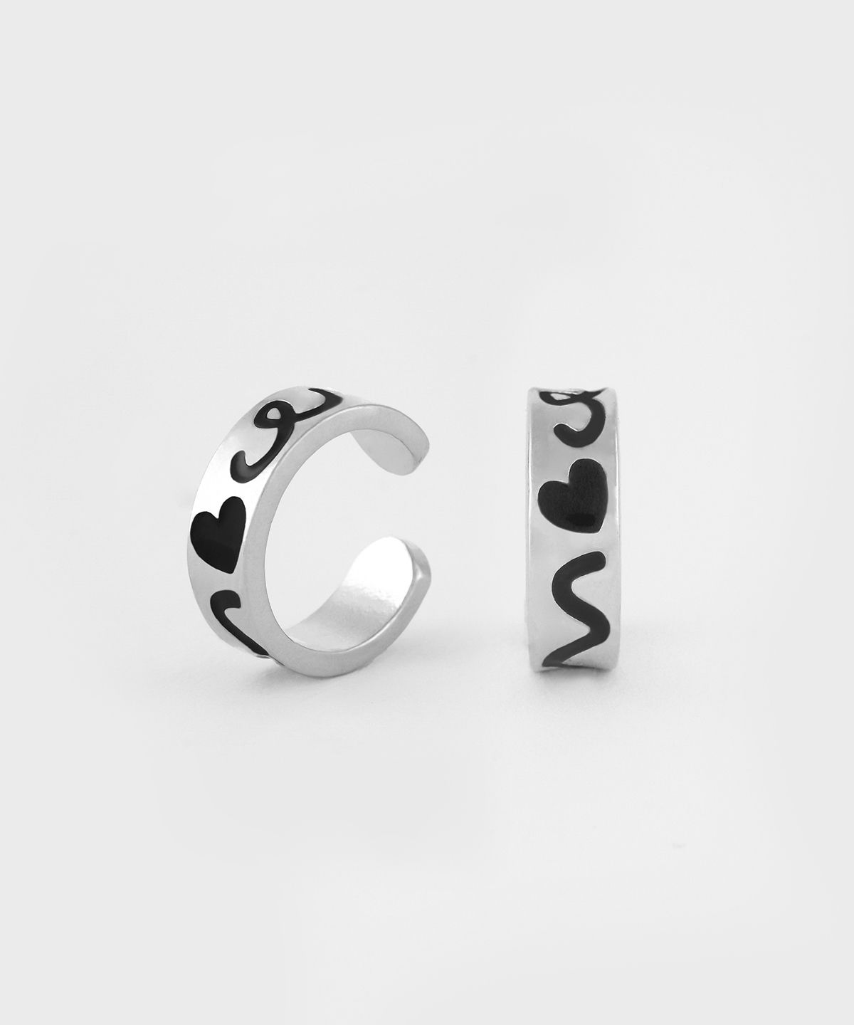 논논(NONENON) DOODLE EARCUFF(3mm) SILVER925