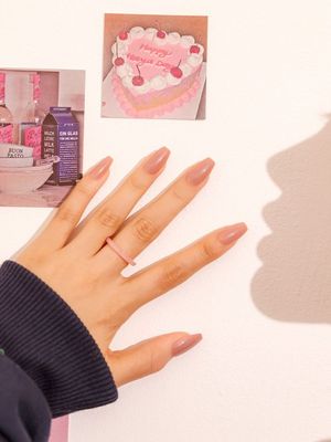 리유저블 네일팁 페이디드 브라운(코핀)