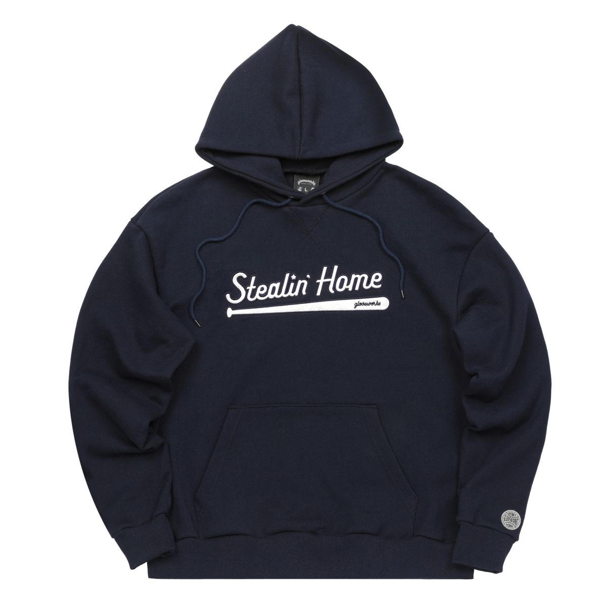 글러브웍스(GLOVEWORKS) Stealin Home Hoodie  (Navy)