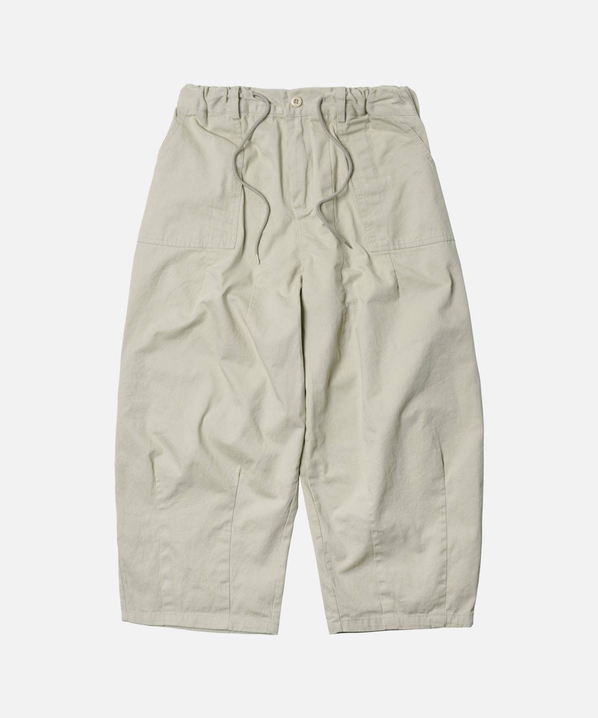 프리즘웍스(FRIZMWORKS) TWILL BALLOON PANTS _ LIGHT KHAKI