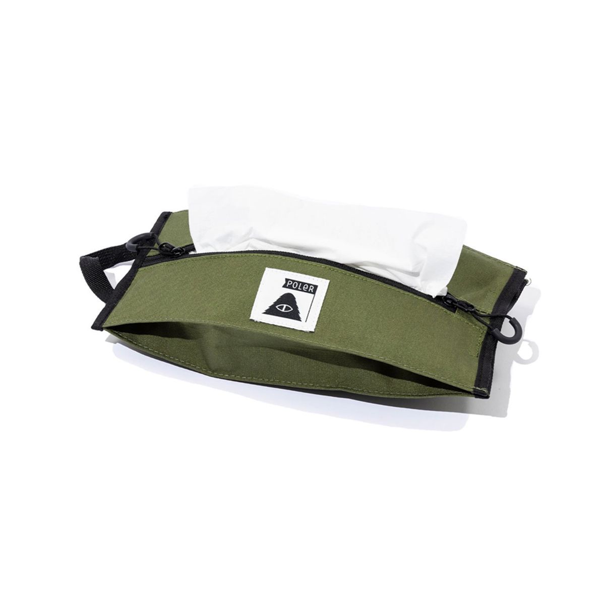 폴러스터프(POLERSTUFF) BOX TISSUE CASE OLIVE