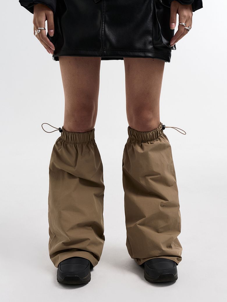STRING LEG WARMER BEIGE