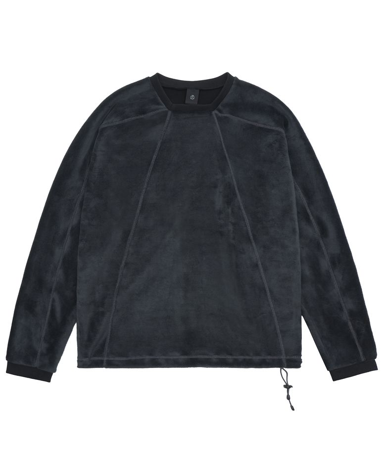 POLIGON SWEAT (fleece.ver) / deep-teal