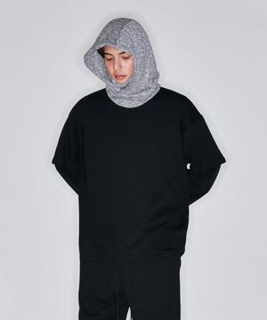 시즌 로고 레이어드 롱슬리브 (블랙)