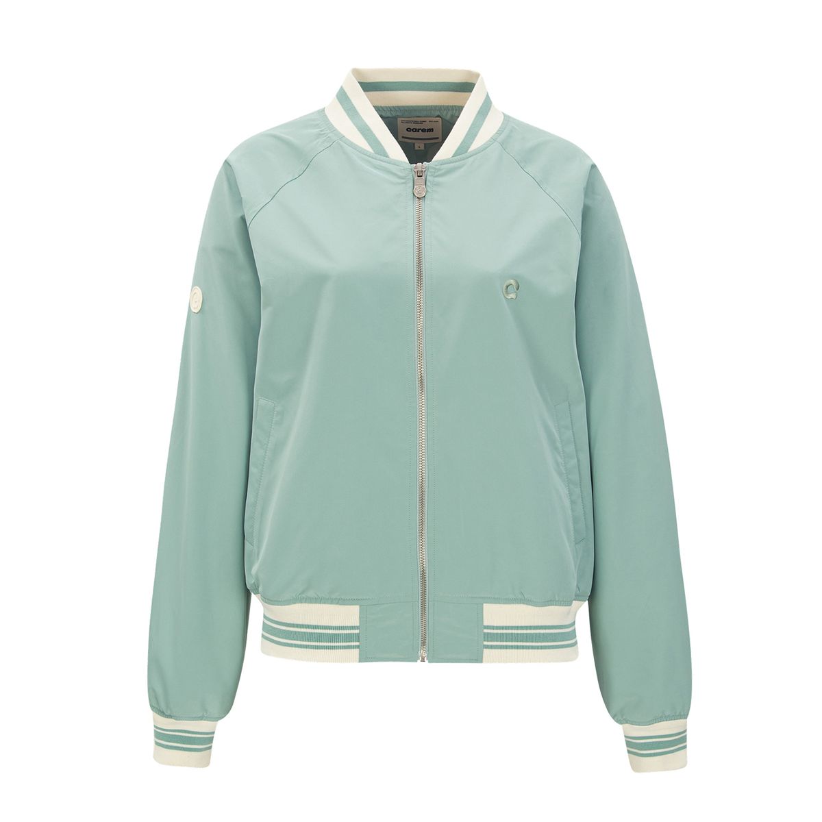 카렘(CAREM) WOMAN ITALIAN BOOKLE STADIUM JUMPER - MINT