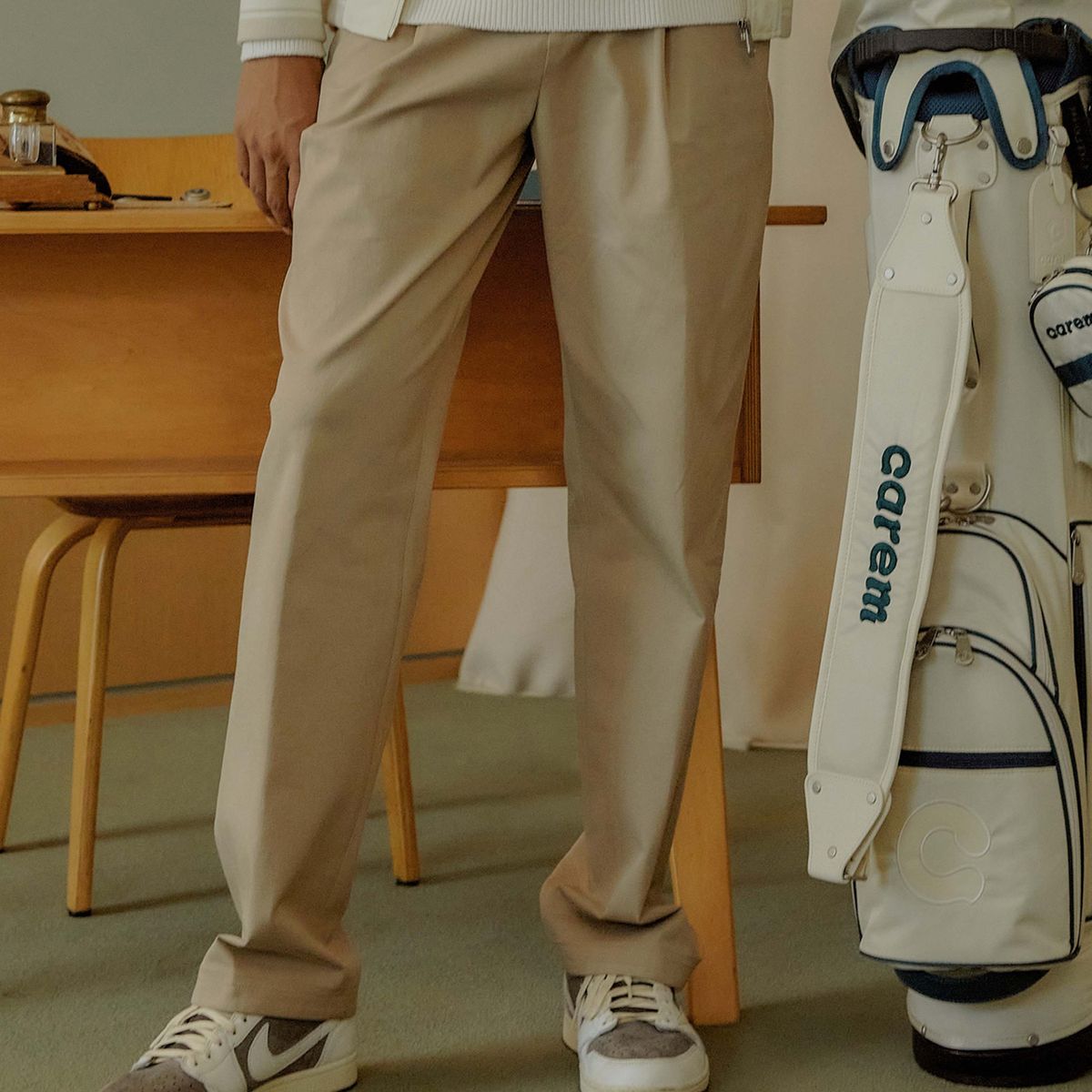 카렘(CAREM) MAN PERFORMANCE CHINO FIELD PANTS - BEIGE