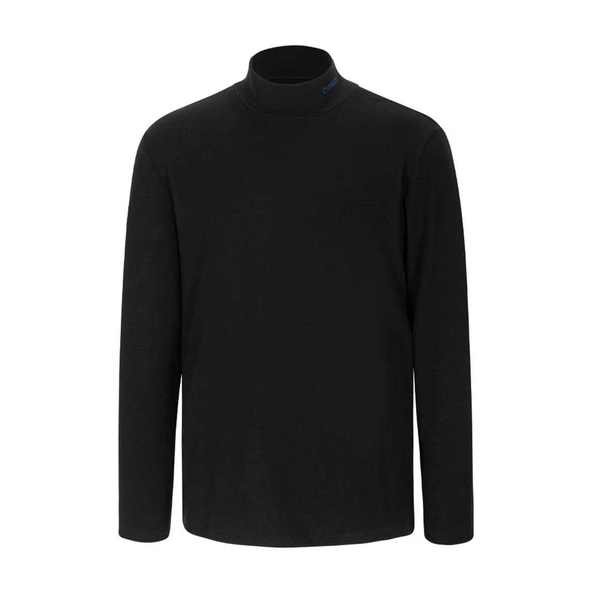 카렘(CAREM) MAN ACTIVE GOLF HIGH NECK T-SHIRTS - BLACK