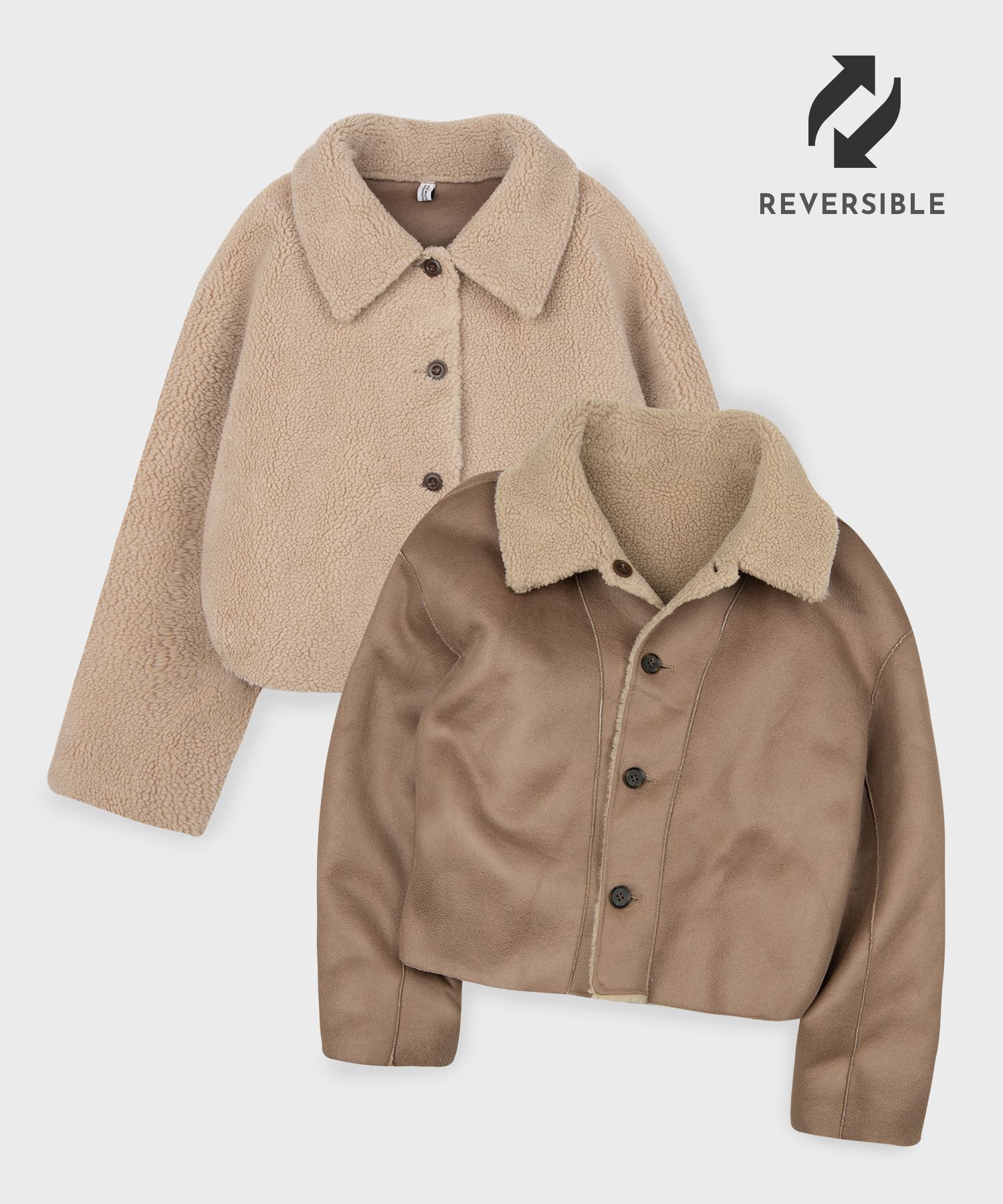★SOME PLACE★ECO FUR FLEECE SHORT MUSTANG JACKET JUMPER MUSINSA公式 | SOME PLACE Eco Fur Fleece Short Mustang Jacket