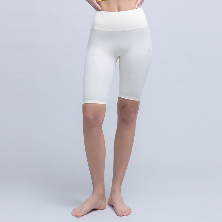 배럴핏 플레인 5부 레깅스 크림아이보리 (BI1WFLG03CIV)