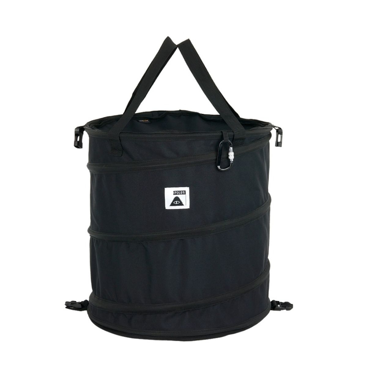 폴러스터프(POLERSTUFF) POP UP TRASH BOX BLACK